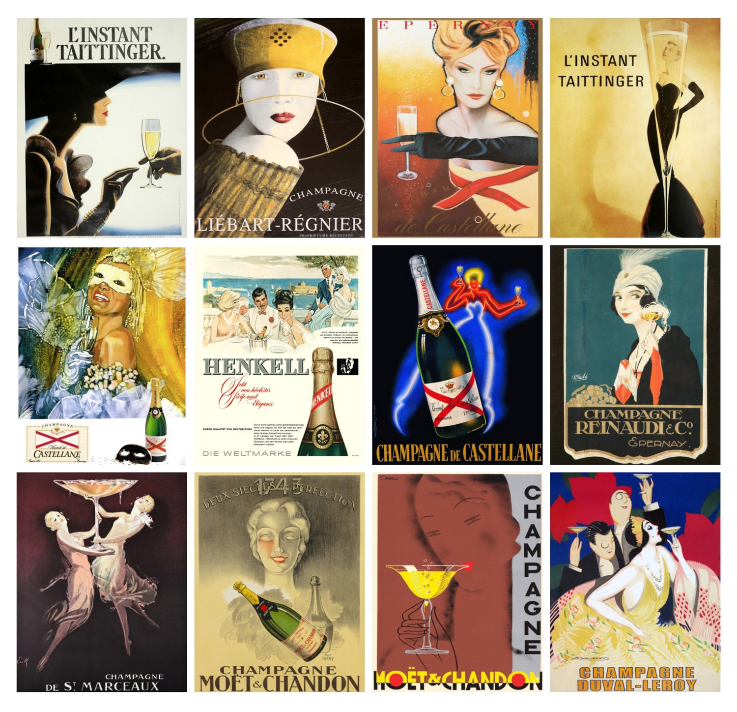 シャンパーニュ・カステルノー額入りポスター シャンパーニュ・カステルノー額入りポスター - メルカリ